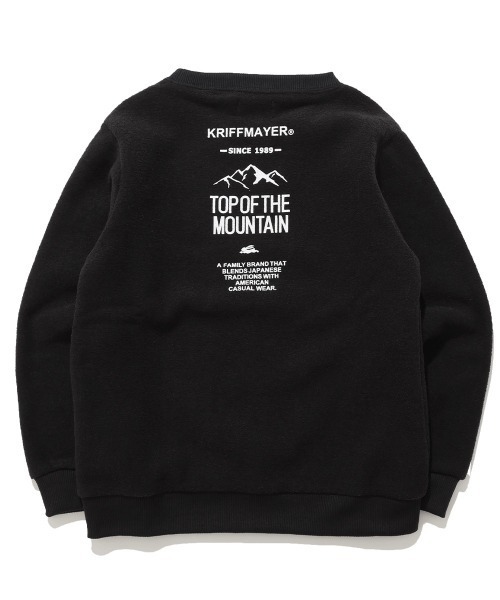 KRIFF MAYER Kid's Collection(クリフメイヤーキッズコレクション)の「【ふんわり裏起毛】かるポカポケクルー(スウェット・キッズ・レッド/ブラウン/サンドベージュ/カーキ/ブラック・140/170/160/150/130/120)」の22枚目の写真