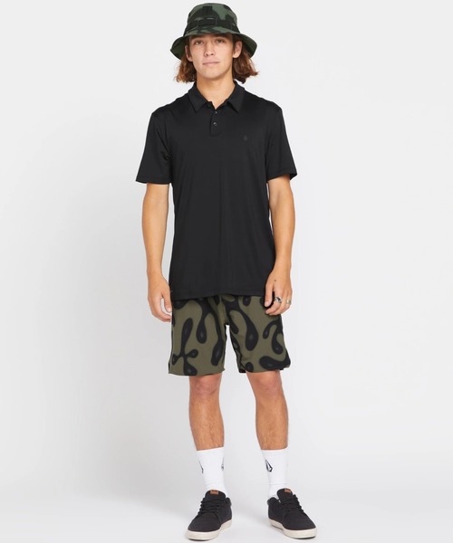 VOLCOM(ボルコム)の「【VOLCOM/ボルコム】Hazard Pro Polo Short Sleeve/抗菌速乾UVケア半袖ポロシャツ(ポロシャツ・メンズ・ブラック・LARGE/MEDIUM/SMALL/X-LARGE)」の9枚目の写真