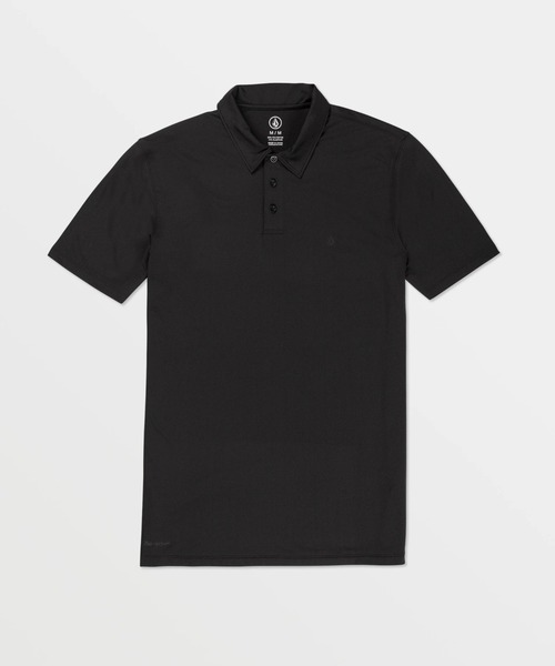VOLCOM(ボルコム)の「【VOLCOM/ボルコム】Hazard Pro Polo Short Sleeve/抗菌速乾UVケア半袖ポロシャツ(ポロシャツ・メンズ・ブラック・LARGE/MEDIUM/SMALL/X-LARGE)」の7枚目の写真