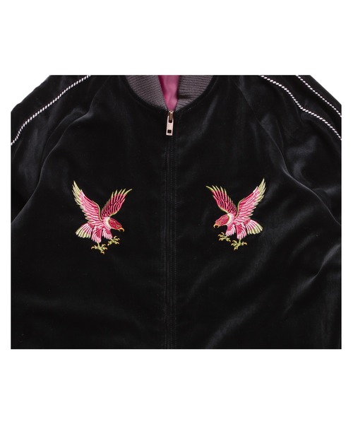 ROTAR（ローター）の「Drunken Bastard Velveteen Skajan（スカジャン・メンズ・グリーン/ブラック/ブルー・X-LARGE/LARGE/MEDIUM）」の10枚目の写真