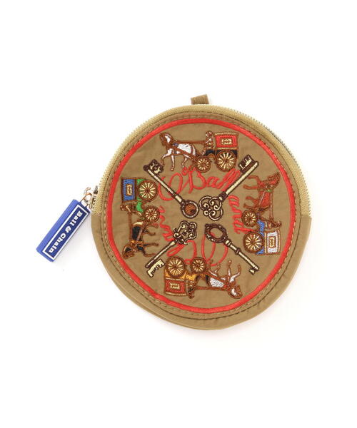 Ball&Chain(ボールアンドチェーン) KEY＆CARRIAGE Circle pouch