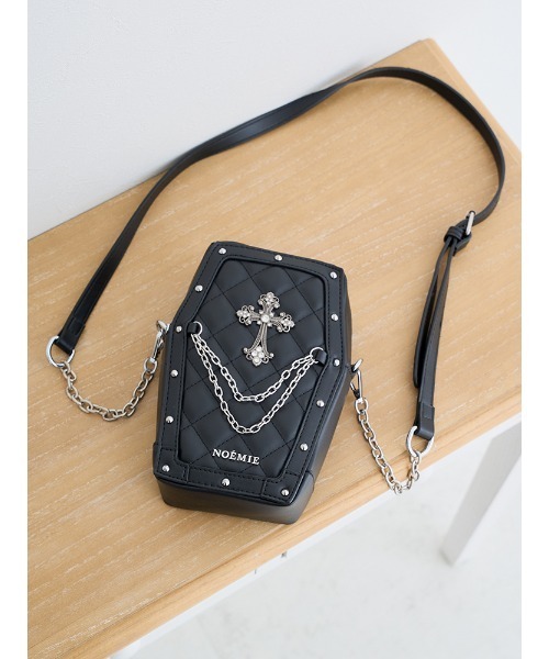 棺桶キルティングショルダーバッグ（ショルダーバッグ）｜NOEMIE