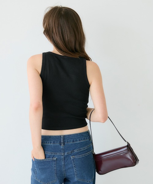 kostas murkudis コスタスムルクディス　ブラックタンクトップ　36 kostas murkudis コスタスムルクディス ブラックタンクトップ 36