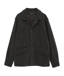MEN'S BIGI | ベロア調コールワッフル カバーオールジャケット(カバーオール)