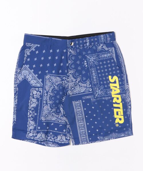 STARTER(スターター)の「《STARTER GOLF》スターターゴルフ バンダナ柄 ショーツメンズ SG-223003(その他パンツ・メンズ・レッド/ネイビー/ブラック・L/M/XL)」の3枚目の写真