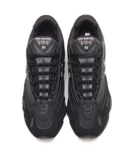 NEW BALANCE（ニューバランス）の「New Balance M1000B / ニューバランス M1000B（スニーカー・メンズ・ブラック・28.5cm/28.0cm/27.5cm/27.0cm/26.5cm/26.0cm/29.0cm/25.5cm/24.5cm/24.0cm/23.5cm/23.0cm/30.0cm/25.0cm）」の2枚目の写真