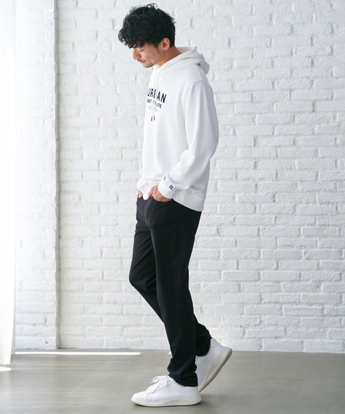 ikka(イッカ)の「URBAN NATURE LIFE アーバンネイチャーライフ スウェットプルパーカ(パーカー・メンズ・ホワイト/ブラック・XL/L/M/S)」の5枚目の写真