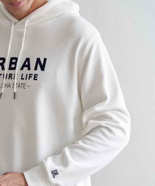 ikka(イッカ)の「URBAN NATURE LIFE アーバンネイチャーライフ スウェットプルパーカ(パーカー・メンズ・ホワイト/ブラック・XL/L/M/S)」の19枚目の写真