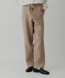 ADAM ET ROPE' | 杢スウェット ニットパンツ / セットアップ対応(その他パンツ)