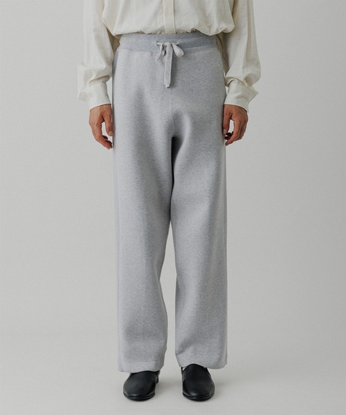 ADAM ET ROPE'（アダムエロペ）の「杢スウェット ニットパンツ / セットアップ対応（その他パンツ・メンズ・ベージュ系その他/チャコールグレー/グレー系その他・L/M）」の7枚目の写真