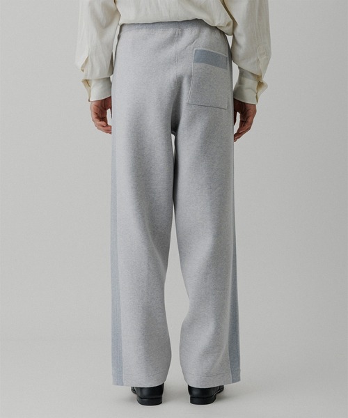 ADAM ET ROPE'（アダムエロペ）の「杢スウェット ニットパンツ / セットアップ対応（その他パンツ・メンズ・ベージュ系その他/チャコールグレー/グレー系その他・L/M）」の9枚目の写真