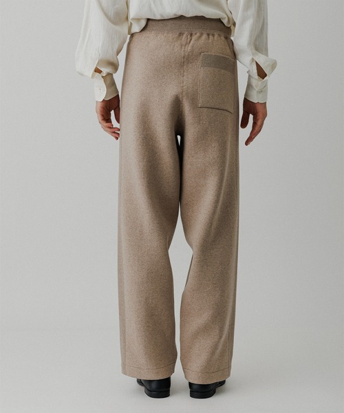 ADAM ET ROPE'（アダムエロペ）の「杢スウェット ニットパンツ / セットアップ対応（その他パンツ・メンズ・ベージュ系その他/チャコールグレー/グレー系その他・L/M）」の12枚目の写真