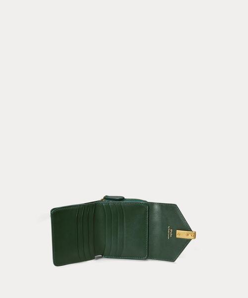 Polo ID レザー コンパクト ウォレット（財布）｜POLO RALPH