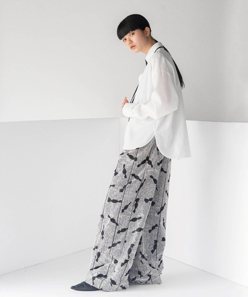 mintdesigns(ミントデザインズ)の「CANDY WIDE PANTS(その他パンツ・レディース・ブラック/ピンク・ONESIZE)」の20枚目の写真