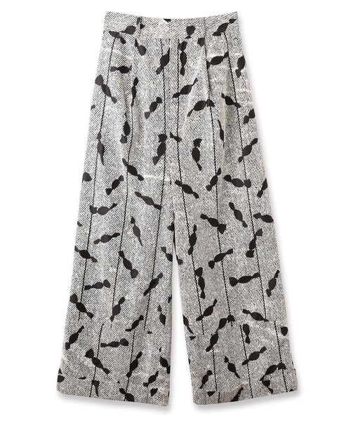 mintdesigns(ミントデザインズ)の「CANDY WIDE PANTS(その他パンツ・レディース・ブラック/ピンク・ONESIZE)」の17枚目の写真