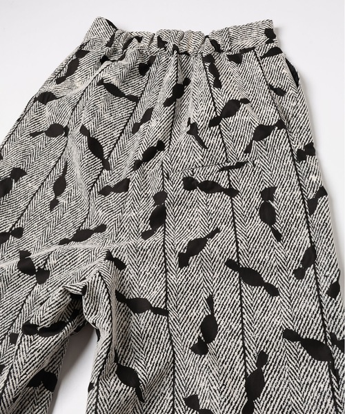 mintdesigns(ミントデザインズ)の「CANDY WIDE PANTS(その他パンツ・レディース・ブラック/ピンク・ONESIZE)」の6枚目の写真