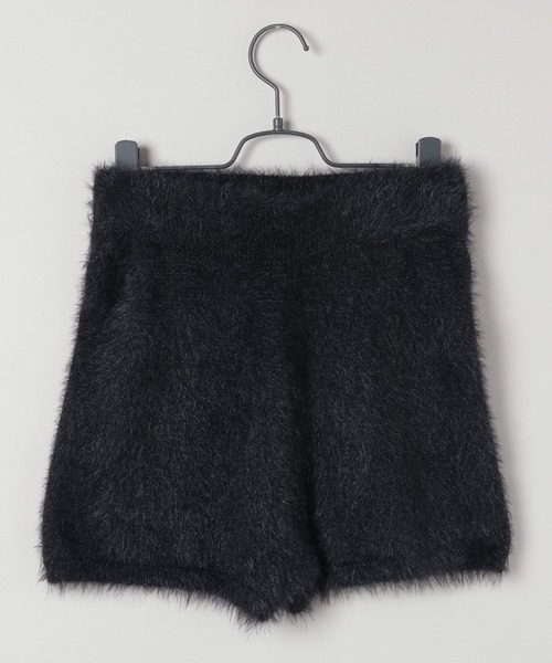 JEANASIS（ジーナシス）の「【25quee】フェザーショートパンツ/587782（その他パンツ・レディース・ブラック系その他/オフホワイト/ブラック・FREE）」の6枚目の写真