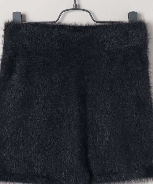 JEANASIS（ジーナシス）の「【25quee】フェザーショートパンツ/587782（その他パンツ・レディース・ブラック系その他/オフホワイト/ブラック・FREE）」の7枚目の写真