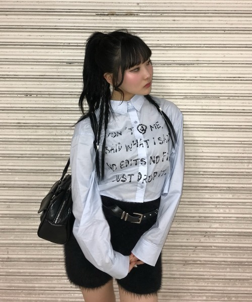 JEANASIS（ジーナシス）の「【25quee】フェザーショートパンツ/587782（その他パンツ・レディース・ブラック系その他/オフホワイト/ブラック・FREE）」の19枚目の写真