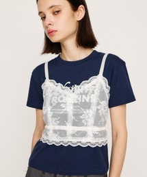 SLY | RIBBON LACE DESIGN BRA リボン レース デザイン ブラ 秋服(キャミソール)