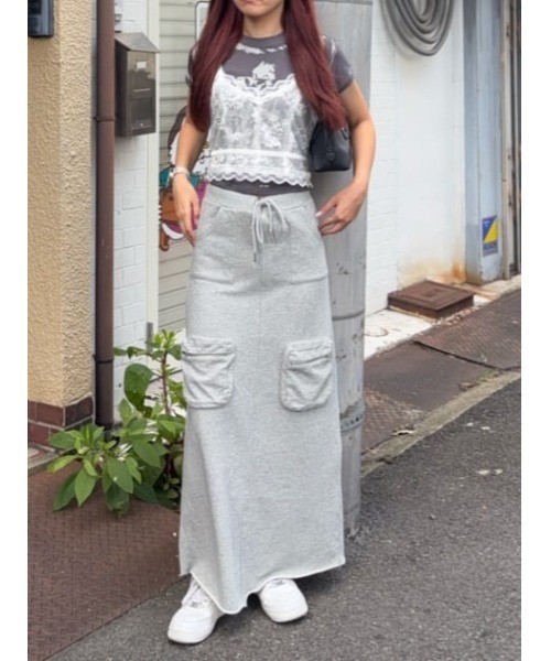 SLY（スライ）の「RIBBON LACE DESIGN BRA リボン レース デザイン ブラ 秋服（キャミソール・レディース・ブラック/ホワイト・FREE）」の17枚目の写真