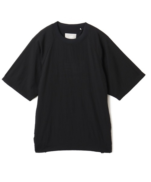 New Balance NB GREY WOVEN T SHIRTS / ニューバランス NB グレー ウーブン Tシャツ