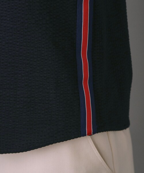 adabat（アダバット）の「【吸水速乾】サッカー長袖シャツ（シャツ/ブラウス・レディース・ネイビー/ネイビー系2・38/40/36/42）」の8枚目の写真