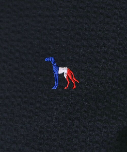 adabat（アダバット）の「【吸水速乾】サッカー長袖シャツ（シャツ/ブラウス・レディース・ネイビー/ネイビー系2・38/40/36/42）」の9枚目の写真