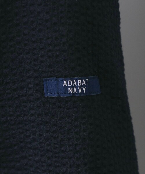 adabat（アダバット）の「【吸水速乾】サッカー長袖シャツ（シャツ/ブラウス・レディース・ネイビー/ネイビー系2・38/40/36/42）」の10枚目の写真