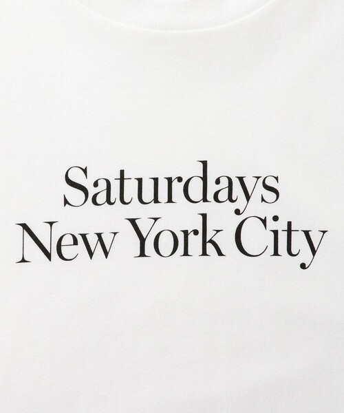 Saturdays NYC(サタデーズ ニューヨークシティ )の「Miller Standard SS Tee(Tシャツ/カットソー・レディース・ホワイト/ブラック/ピンク系その他・M/S/L)」の22枚目の写真