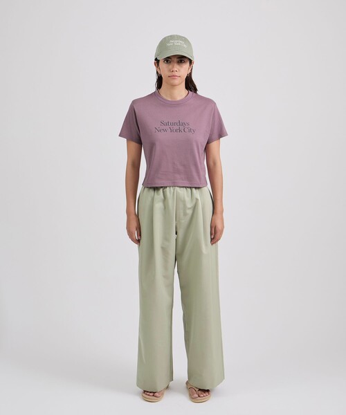 Saturdays NYC(サタデーズ ニューヨークシティ )の「Miller Standard SS Tee(Tシャツ/カットソー・レディース・ホワイト/ブラック/ピンク系その他・M/S/L)」の8枚目の写真