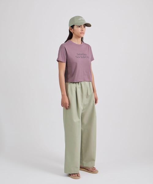 Saturdays NYC(サタデーズ ニューヨークシティ )の「Miller Standard SS Tee(Tシャツ/カットソー・レディース・ホワイト/ブラック/ピンク系その他・M/S/L)」の9枚目の写真