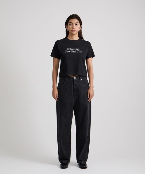 Saturdays NYC(サタデーズ ニューヨークシティ )の「Miller Standard SS Tee(Tシャツ/カットソー・レディース・ホワイト/ブラック/ピンク系その他・M/S/L)」の11枚目の写真