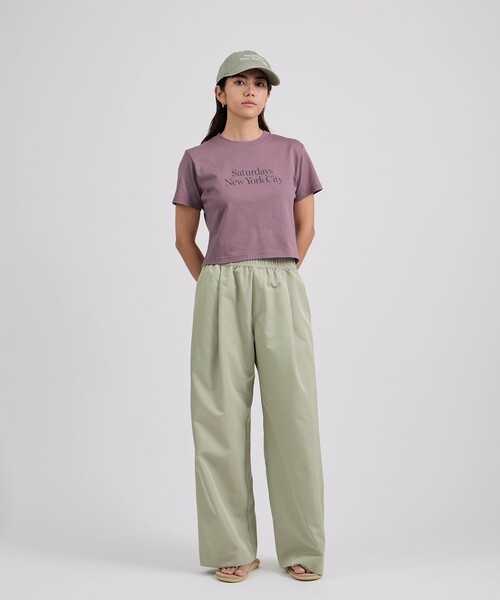 Saturdays NYC(サタデーズ ニューヨークシティ )の「Miller Standard SS Tee(Tシャツ/カットソー・レディース・ホワイト/ブラック/ピンク系その他・M/S/L)」の14枚目の写真