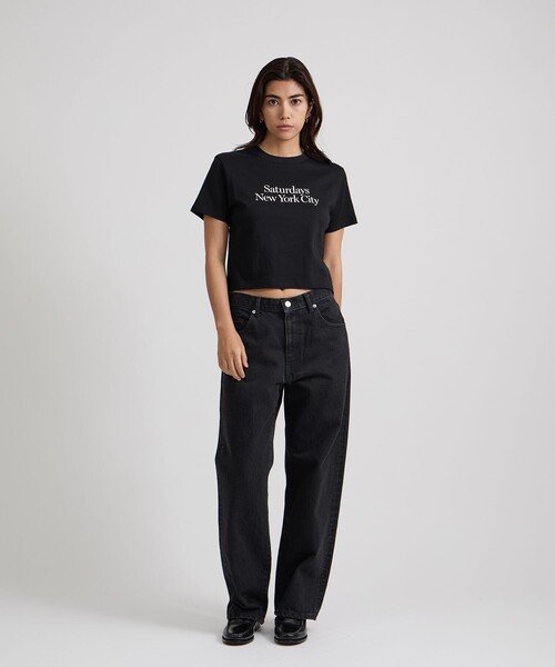 Saturdays NYC(サタデーズ ニューヨークシティ )の「Miller Standard SS Tee(Tシャツ/カットソー・レディース・ホワイト/ブラック/ピンク系その他・M/S/L)」の16枚目の写真