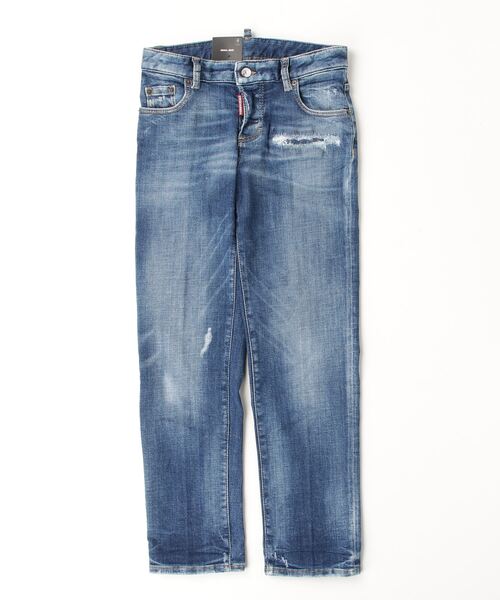 DSQUARED2(ディースクエアード)の「Medium Perfecto Wash Jenna Jeans/0261(デニムパンツ・レディース・ブルー・34/36/38/40)」の1枚目の写真