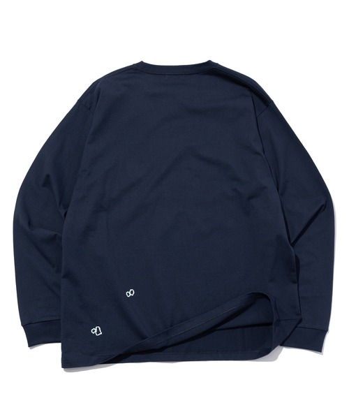 SILAS（サイラス）の「GERM L/S TEE（Tシャツ/カットソー・メンズ・チャコール/ネイビー/ホワイト・L/M/XL）」の9枚目の写真