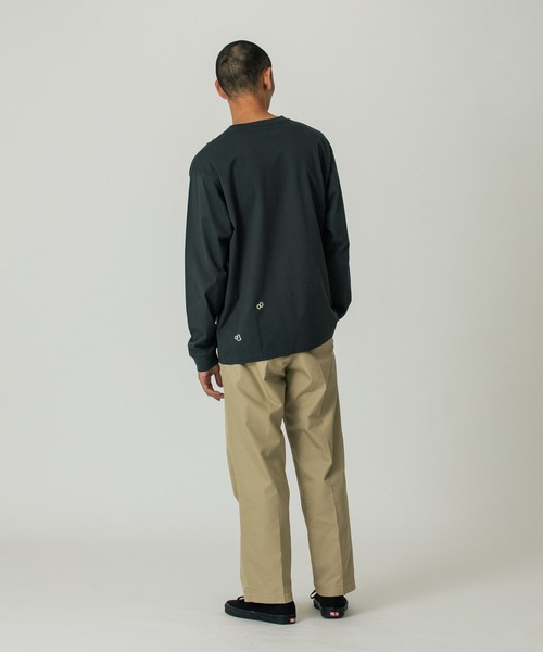 SILAS（サイラス）の「GERM L/S TEE（Tシャツ/カットソー・メンズ・チャコール/ネイビー/ホワイト・L/M/XL）」の14枚目の写真