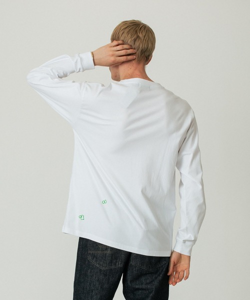 SILAS（サイラス）の「GERM L/S TEE（Tシャツ/カットソー・メンズ・チャコール/ネイビー/ホワイト・L/M/XL）」の8枚目の写真