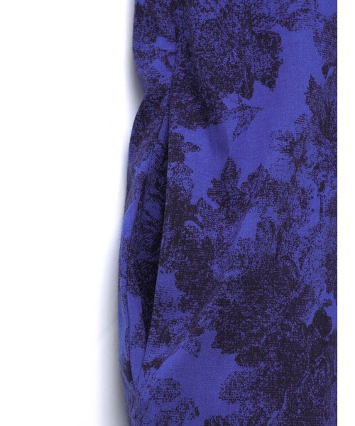 mizuiroind（ミズイロインド）の「mizuiro ind プリントコクーンワイドワンピース（ワンピース・レディース・ブルー/ベージュ・FREE）」の16枚目の写真