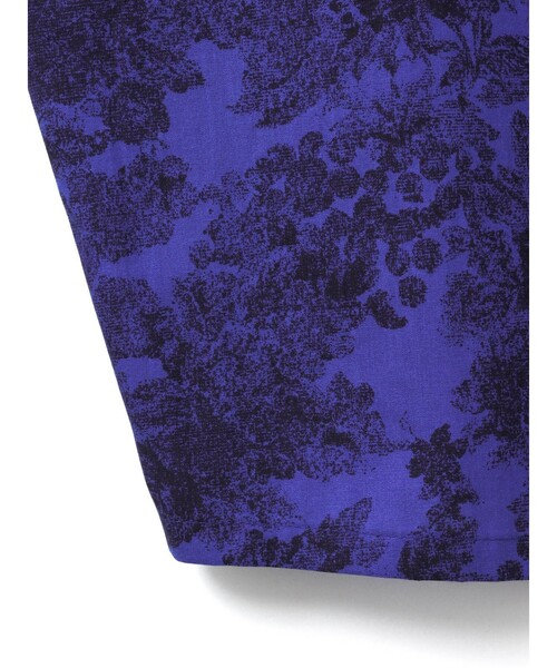 mizuiroind（ミズイロインド）の「mizuiro ind プリントコクーンワイドワンピース（ワンピース・レディース・ブルー/ベージュ・FREE）」の17枚目の写真