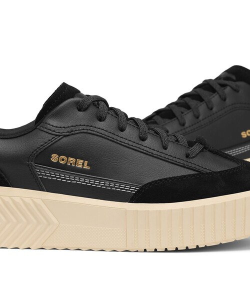 SOREL(ソレル)の「SOREL/レディース オーエヌエーアベニュー Tトウ コートスニーカー/ソレル(スニーカー・レディース・ブラック/ホワイト/グリーン・23.0cm/22.5cm/23.5cm/24.0cm/24.5cm/25.5cm/25.0cm/26.0cm)」の8枚目の写真