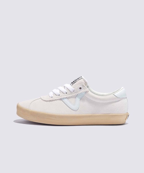 VANS(バンズ)の「スポーツロー(スニーカー・メンズ・ライトホワイト・5/6/6.5/7/7.5/8/8.5/9.5/10/11/9/11.5/10.5/12/4.5/4)」の1枚目の写真