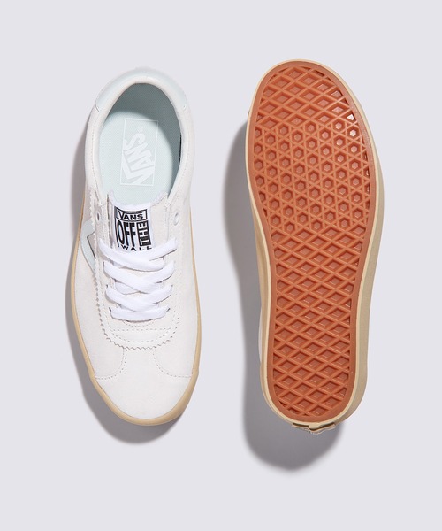 VANS(バンズ)の「スポーツロー(スニーカー・メンズ・ライトホワイト・5/6/6.5/7/7.5/8/8.5/9.5/10/11/9/11.5/10.5/12/4.5/4)」の5枚目の写真