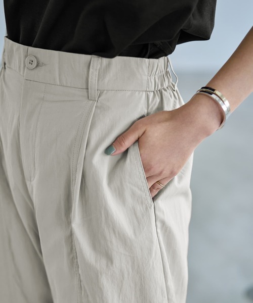 STYLE DELI（スタイルデリ）の「センターハギパッカリングパンツ（その他パンツ・レディース・グレー/カーキ・FREE）」の5枚目の写真