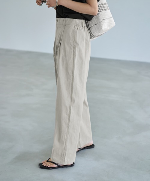 STYLE DELI（スタイルデリ）の「センターハギパッカリングパンツ（その他パンツ・レディース・グレー/カーキ・FREE）」の7枚目の写真