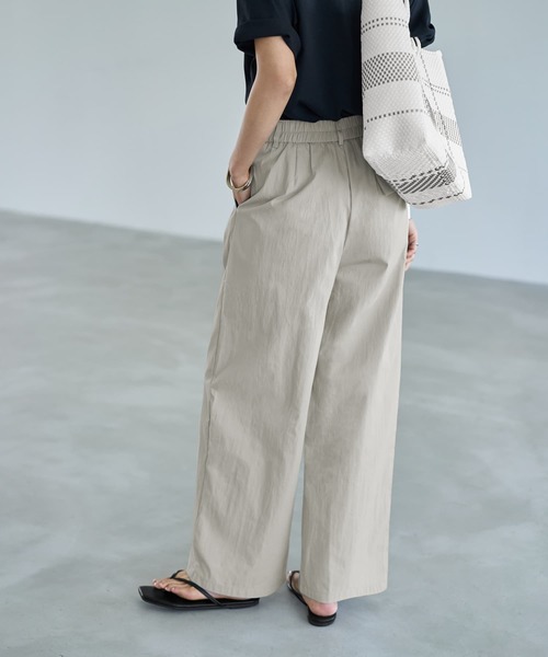 STYLE DELI（スタイルデリ）の「センターハギパッカリングパンツ（その他パンツ・レディース・グレー/カーキ・FREE）」の9枚目の写真