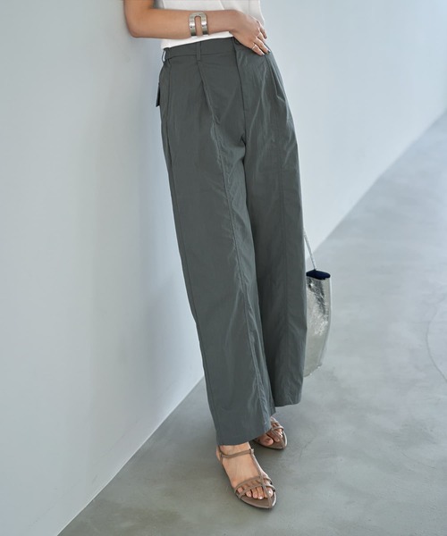 STYLE DELI（スタイルデリ）の「センターハギパッカリングパンツ（その他パンツ・レディース・グレー/カーキ・FREE）」の14枚目の写真