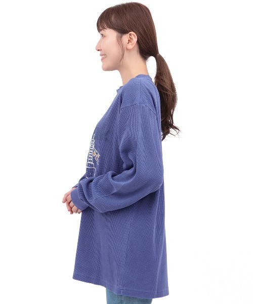 チチカカ（チチカカ）の「COBMASTER コブベアファミリーエベレストワッフルロングTシャツ（Tシャツ/カットソー・メンズ・ブラック/ホワイト・FREE）」の12枚目の写真