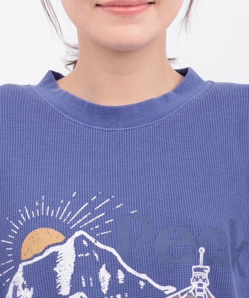 チチカカ（チチカカ）の「COBMASTER コブベアファミリーエベレストワッフルロングTシャツ（Tシャツ/カットソー・メンズ・ブラック/ホワイト・FREE）」の14枚目の写真